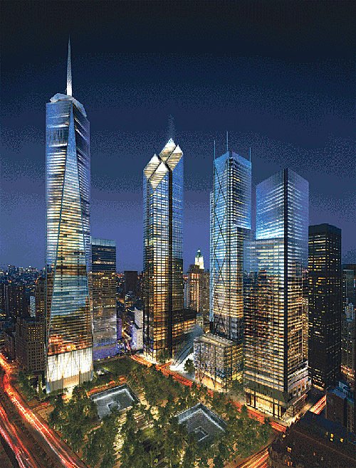 Nová stavba na Ground Zero