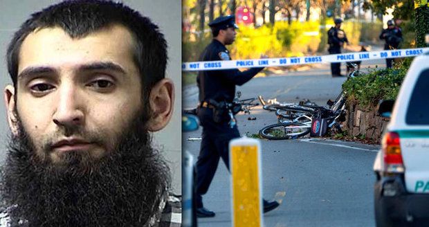 Terorista z New Yorku je na vraždu osmi lidí hrdý. Trump: Zvíře se zelenou kartou
