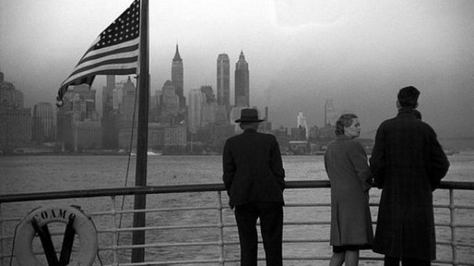 Historické fotografie New Yorku (repro z knihy New York, Portrait of a City)