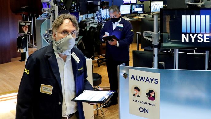 Burza NYSE běží i v čase koronaviru