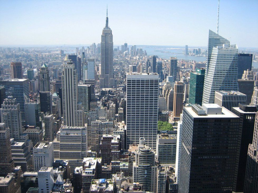 New York – pohled z Top of the Rock