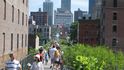 New York - High Line, park místo nadzemní dráhy