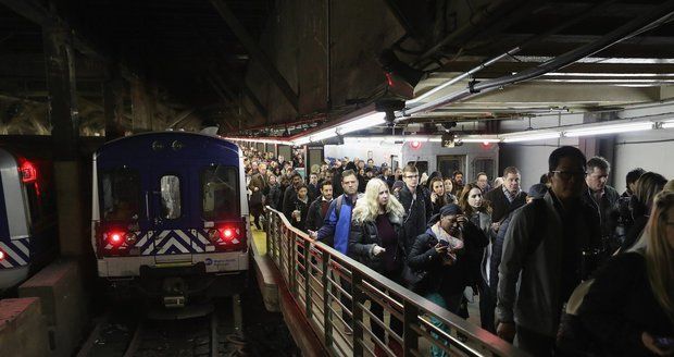 Metro v New Yorku, USA (ilustrační foto)