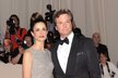 Herec Colin Firth s manželkou Livií Giuggioli