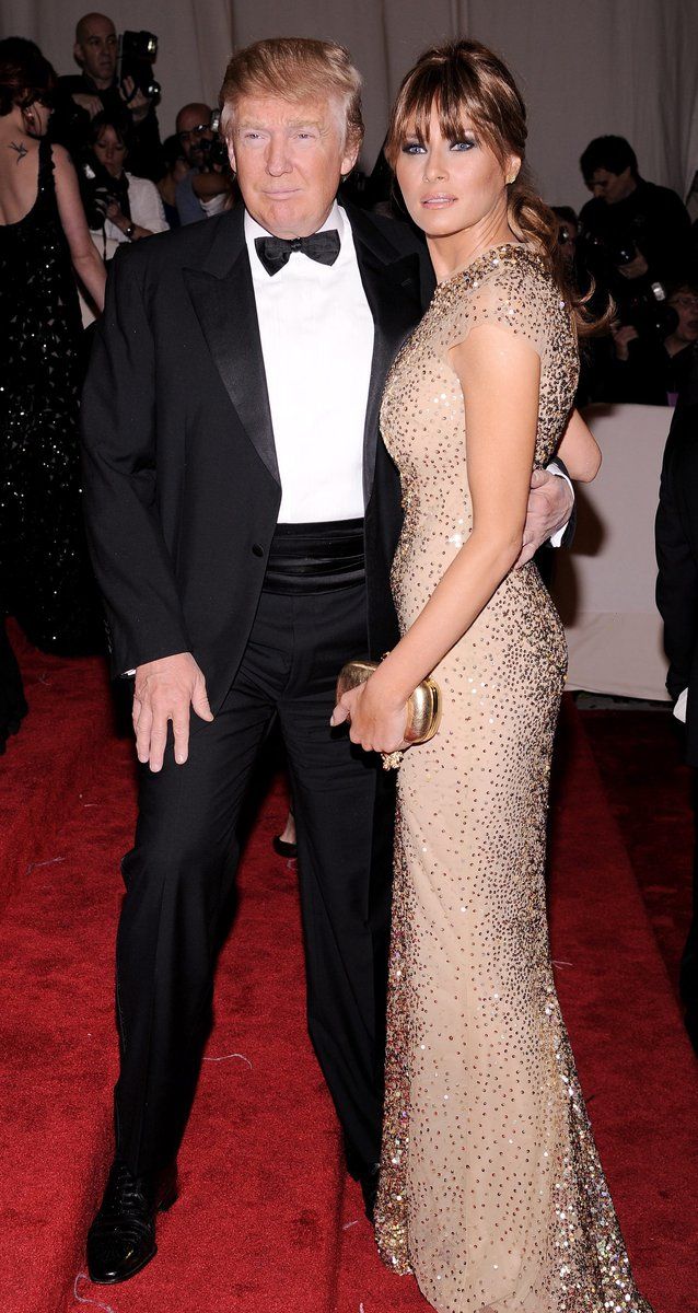 Miliardář Donald Trump s manželkou Melanií Trump