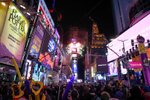 Novoroční oslavy na Times Square v New Yorku