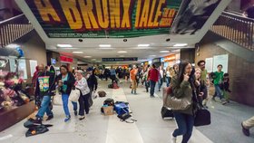 V pátek vyvolal zvuk taseru paniku na newyorském nádraží, po hromadném útěku zůstalo na místě 16 zraněných.