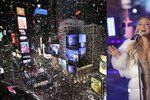 Silvestrovské oslavy v New Yorku a zpěvačka Mariah Carey