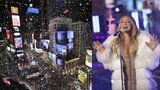 Mrazivý Silvestr v New Yorku: V -12 °C prosila o čaj i Mariah Carey