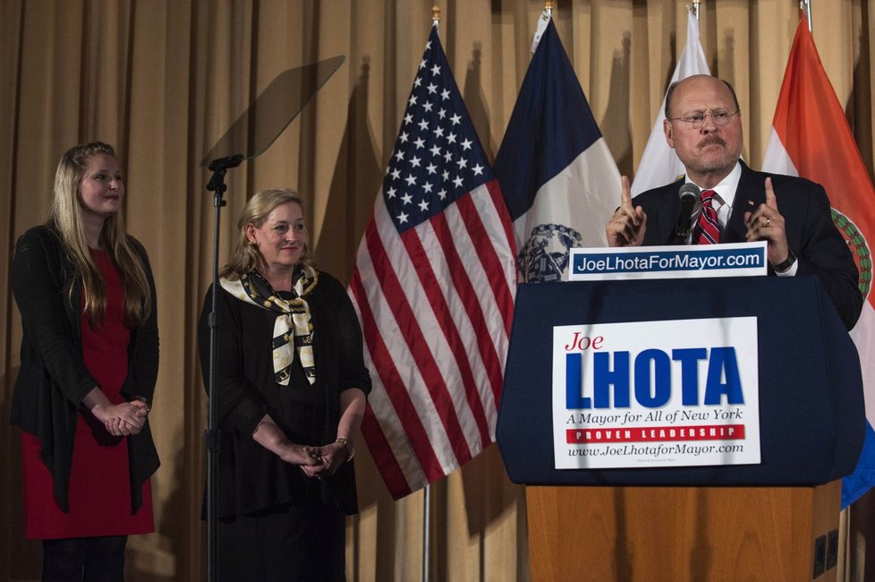 Kandidát na newyorského starostu Joe Lhota má české kořeny