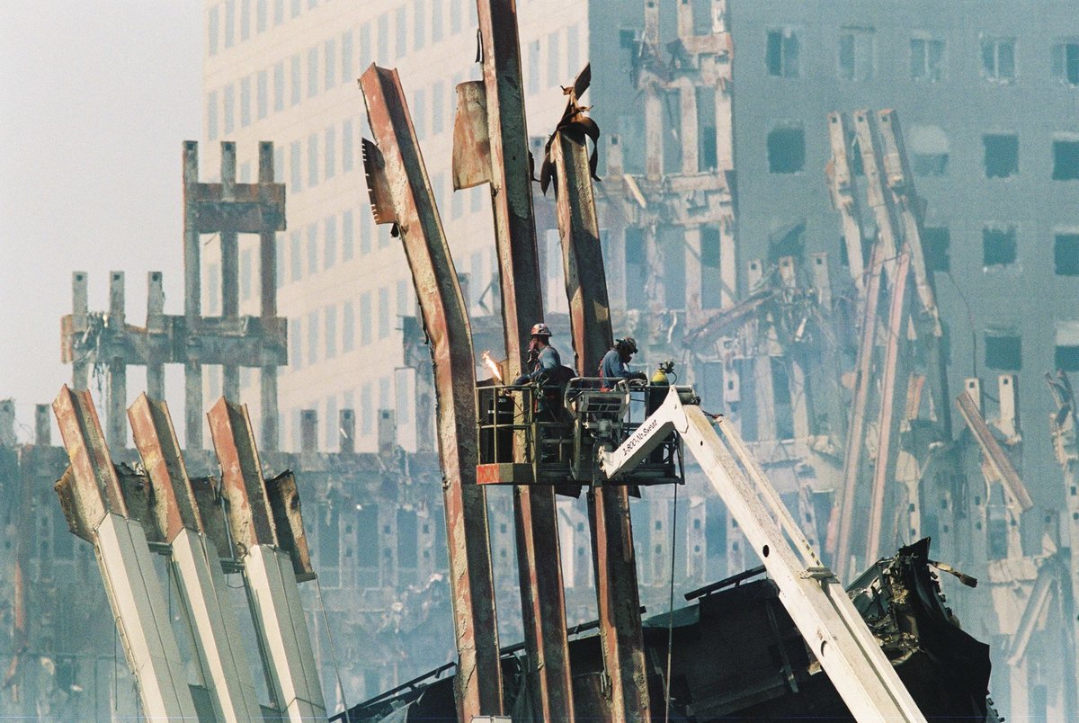 New York krátce po teroristických útocích 11. září 2001
