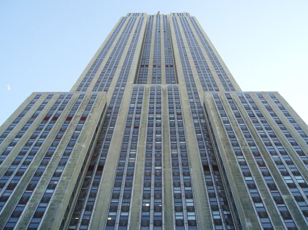 Ve své době nejvyšší mrakodrap světa Empire State Building