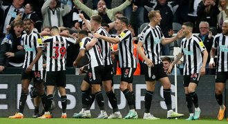 Newcastle porazil Brighton a sahá po Lize mistrů. K jistotě chybí tři body