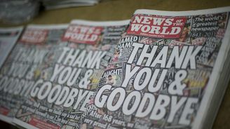 Před 15 lety ukončil skandál s odposlechy 160 let starý bulvární týdeník News of the World Před 15 lety ukončil skandál s odposlechy 160 let starý bulvární týdeník News of the World