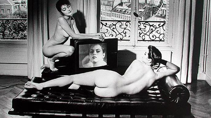 After Velasquez in my Apartment, Paris,1981