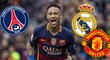 Hvězdný útočník Barcelony Neymar nemá o zájemce nouzi