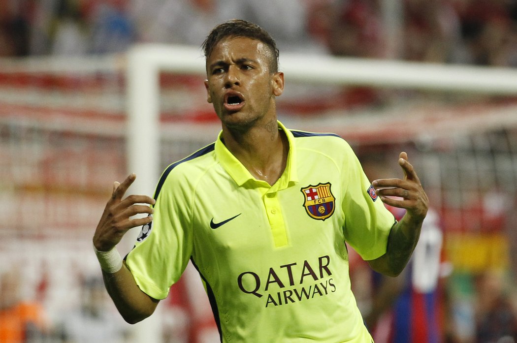 Útočník Barcelony Neymar kvůli příušnicím zmešká evropský i španělský Superpohár