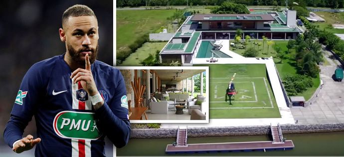 Neymar si žije jako v pohádce