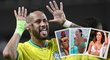 Kaňour Neymar oplodnil třetí ženu. Kaňour Neymar oplodnil třetí ženu.