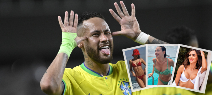Kaňour Neymar oplodnil třetí ženu.