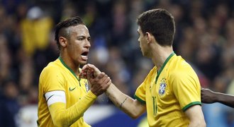 Brazílie vyplenila Francii 3:1, rozhodující gól dal hvězdný Neymar