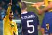 Brazilec Neymar si po utkání stěžoval, že po něm skotští fanoušci házeli banány.