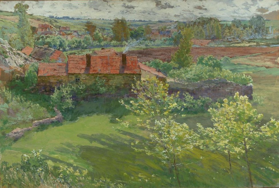 Antonín Slavíček, Červnový den, 1898–1899