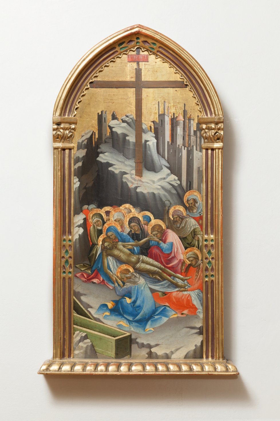 Lorenzo Monaco, Oplakávání Krista, 1408