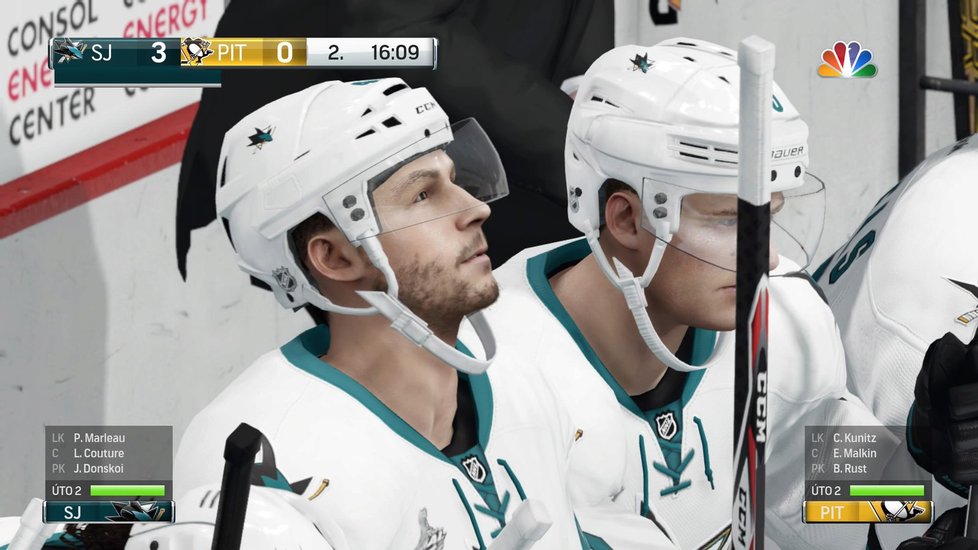 Graficky je NHL 17 povedená.