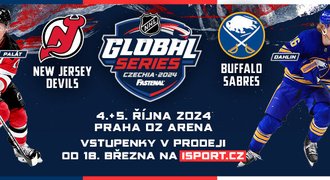 Přednostní nákup lístků na NHL v Praze pro předplatitele iSport Premium