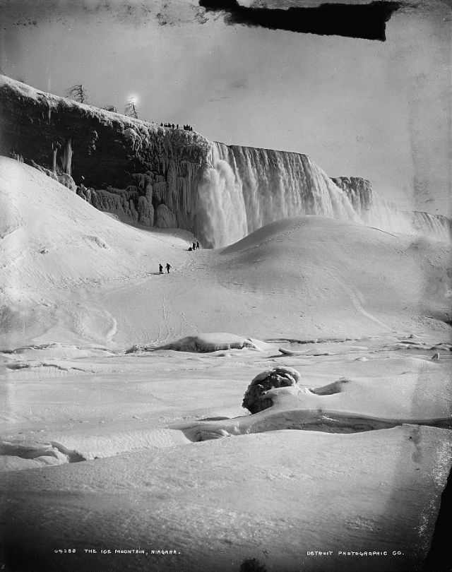 Niagarské vodopády v roce 1880