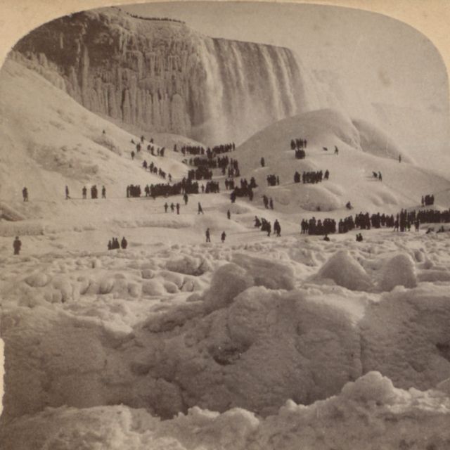 Niagarské vodopády v roce  1894.