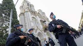 Mladý tuniský migrant vraždil v bazilice Notre-Dame v Nice na jihu Francie. Dnes došlo na další útok, tentokrát v Lyonu.