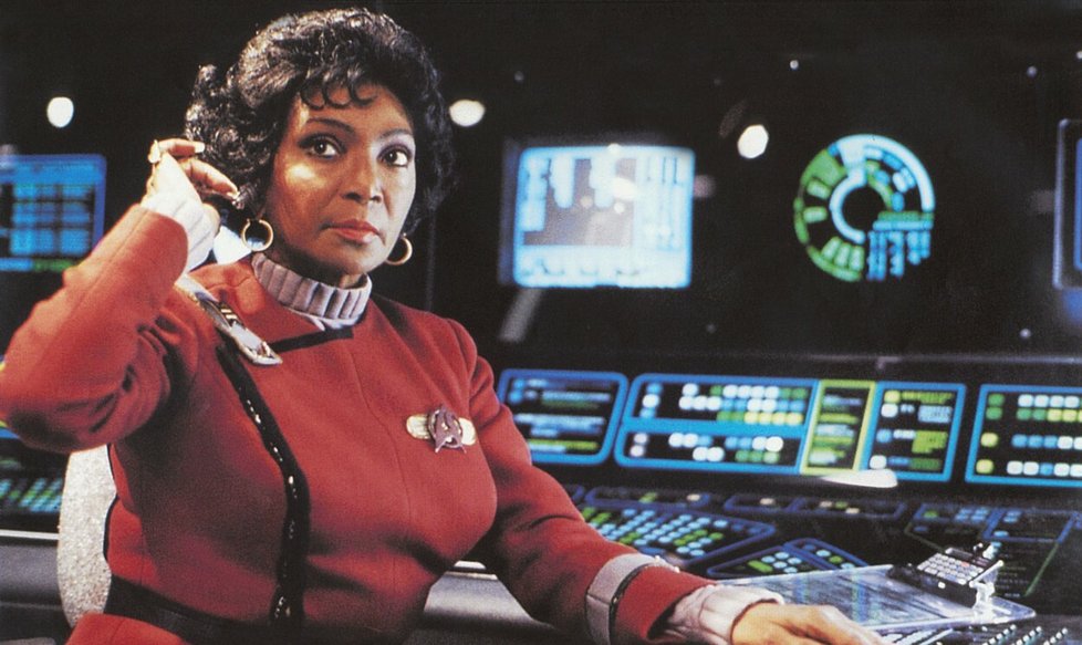 Herečku Nichelle Nicholsovou (†89) proslavil seriál Star Trek.