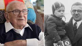 Zachránce židovských dětí z československa sir Nicholas Winton