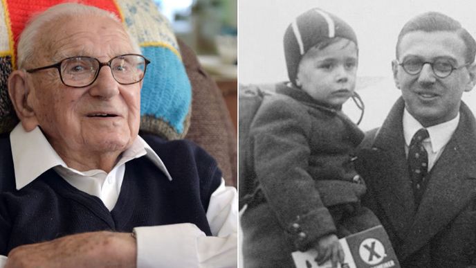 Zachránce židovských dětí z československa sir Nicholas Winton