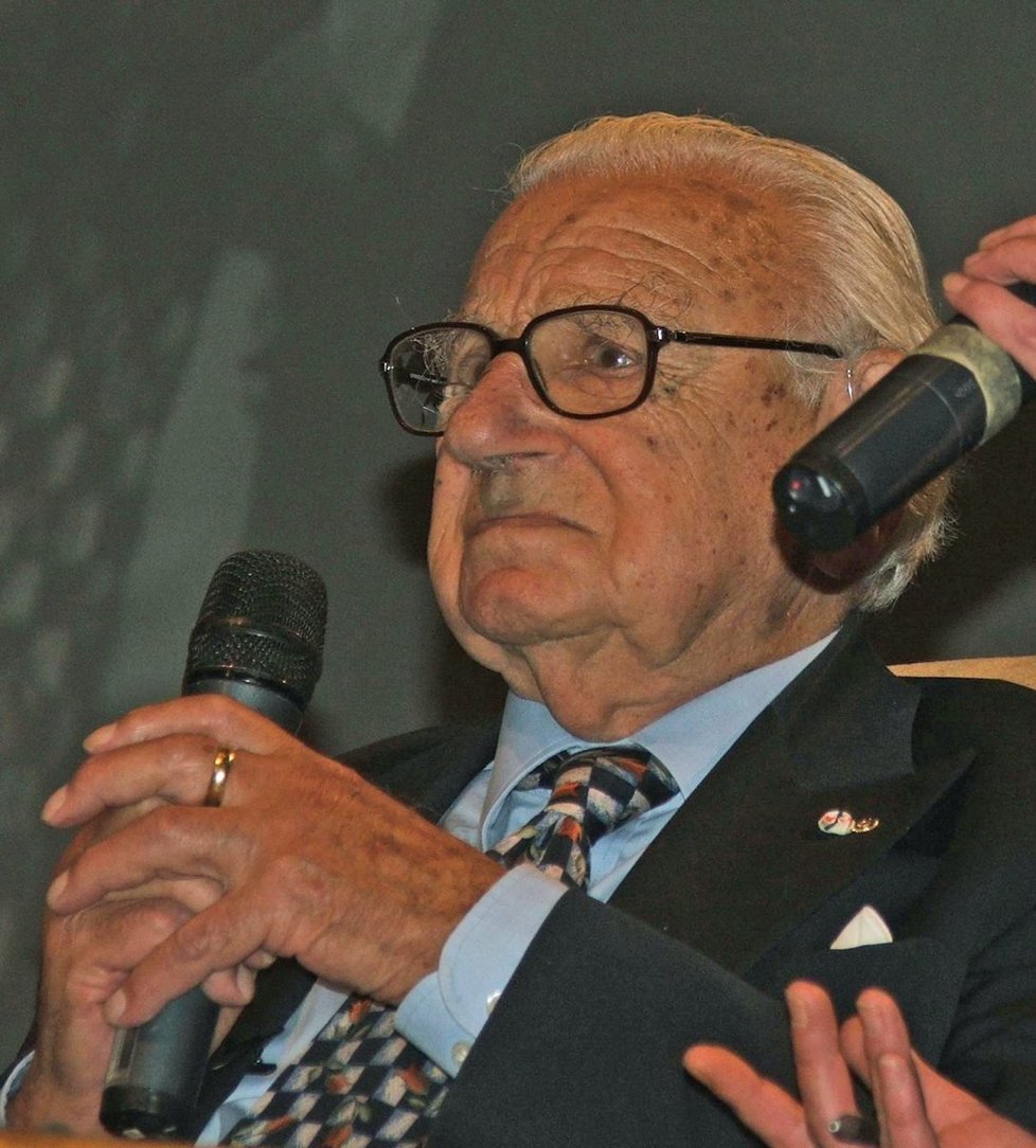 Nicholas Winton v Praze