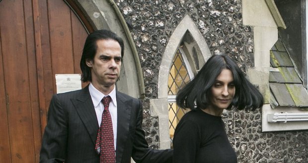 Nick Cave se svou ženou Susie