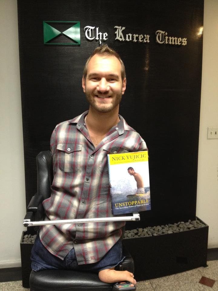 Nick Vujicic je inspirací pro nespočet lidí na celém světě