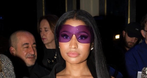 Nicki Minaj se rozhodně nestydí.