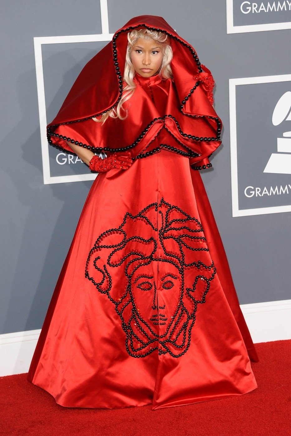 Takhle přišla Nicki na předávání cen GRAMMY