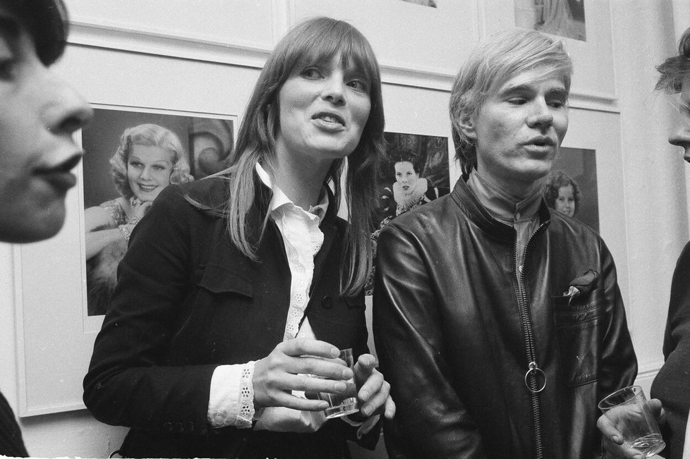 Nico a Andy Warhol