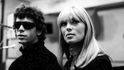 Zpěvačka Nico byla múza legendárních Velvet Undeground, na snímku s Lou Reedem.