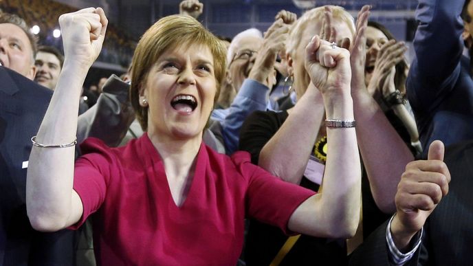 Premiérka skotského parlamentu Nicola Sturgeon