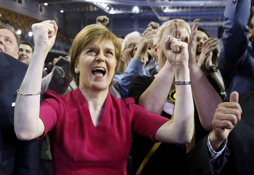 Premiérka skotského parlamentu Nicola Sturgeonová