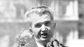 Bývalý rumunský prezident Nicolae Ceaușescu