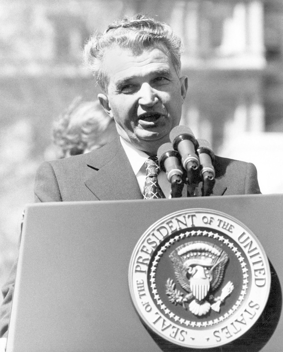 Bývalý rumunský prezident Nicolae Ceaușescu