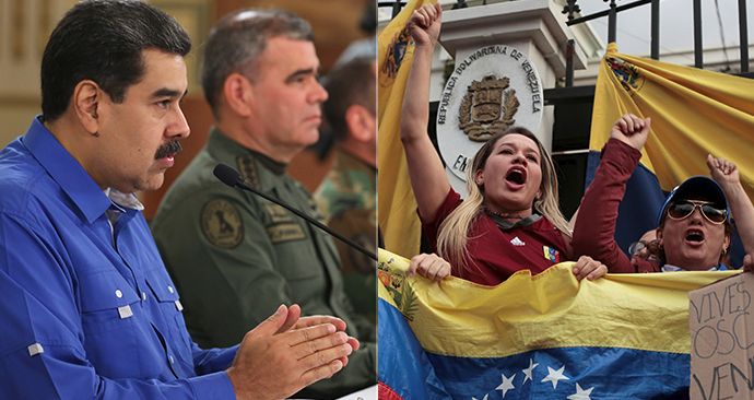 Venezuelský prezident Maduro byl připraven prchnout ze země, tvrdí USA