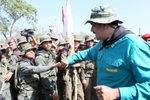 Nicolás Maduro navštívil vojenské výcvikové středisko v El Pau.