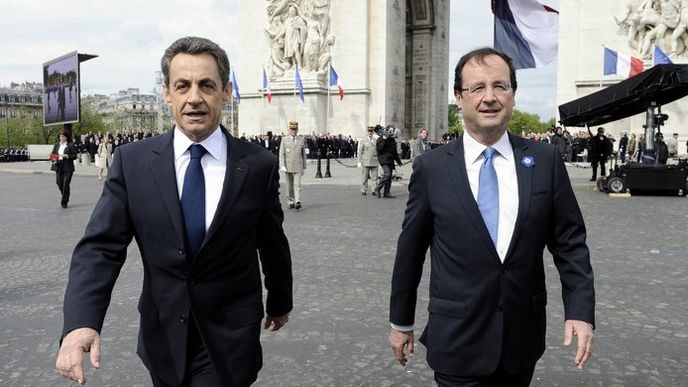 Nicolas Sarkozy a François Hollande.